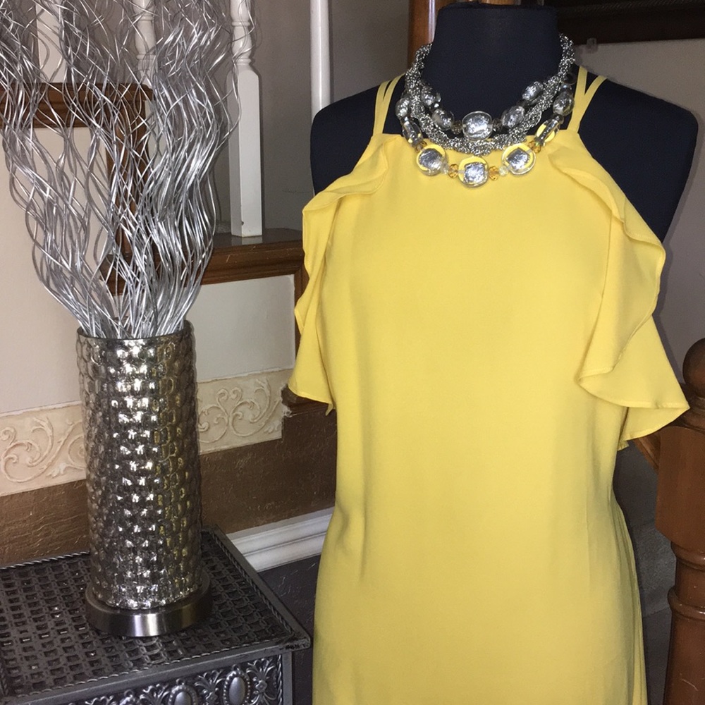 Gold sundress